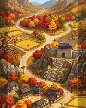 가을 지도