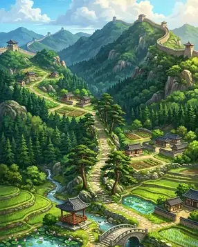 여름 지도