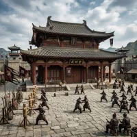 영지 건물 무술관(武術館)